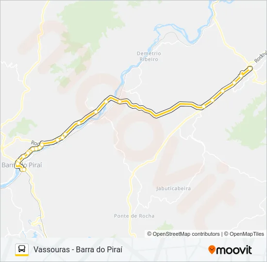 P170 Bus Line Map