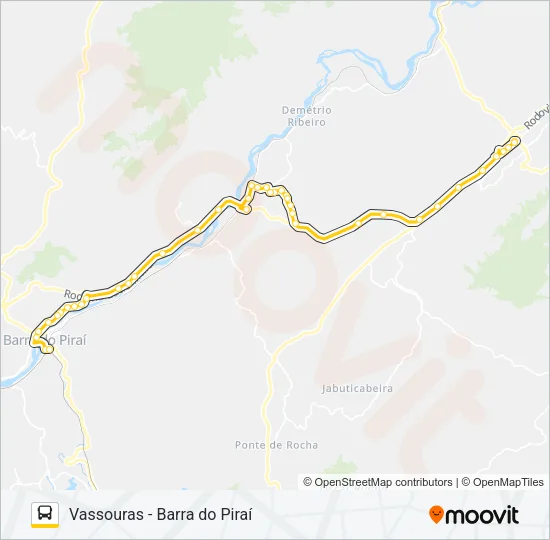 P170 Bus Line Map