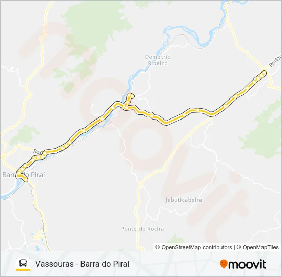 P170 Bus Line Map
