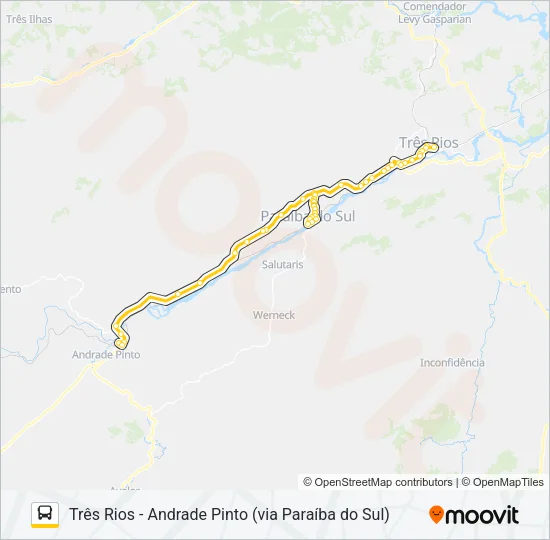 P404 Bus Line Map
