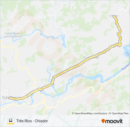 CHIADOR Bus Line Map
