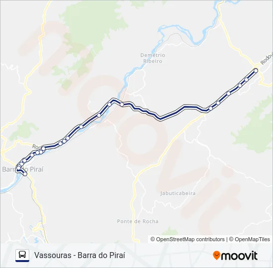 P170 (MICRO) Bus Line Map