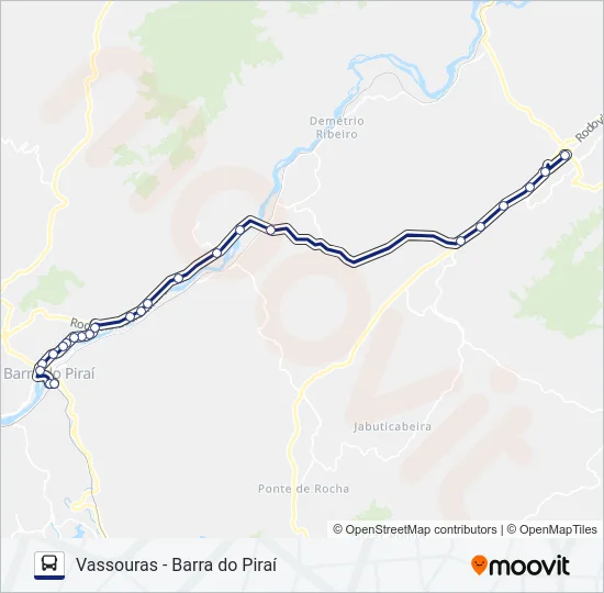 P170 (MICRO) Bus Line Map