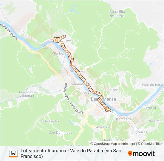 TR130-02 Bus Line Map