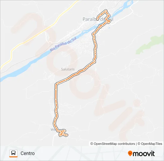 115 Bus Line Map