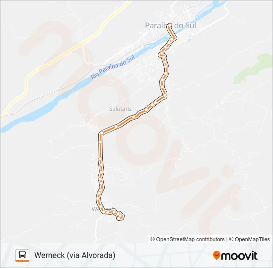 115 Bus Line Map