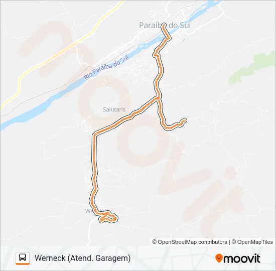115 Bus Line Map