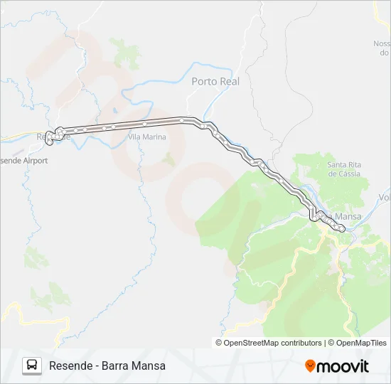 P180 Bus Line Map