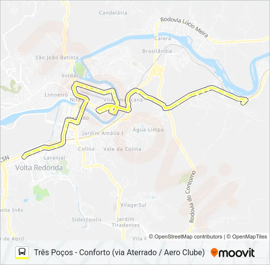 420 Bus Line Map