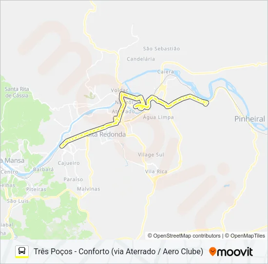 420 Bus Line Map