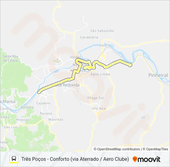 420 Bus Line Map