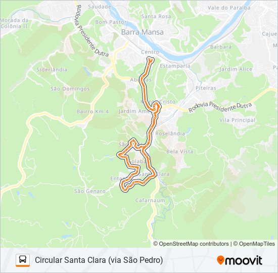 BM10 bus Line Map