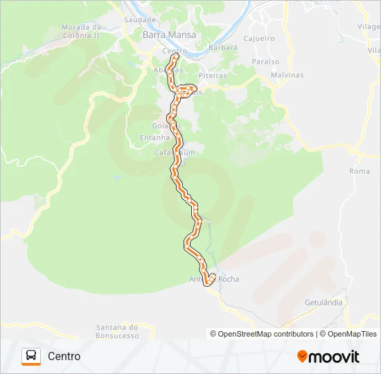 CL076 Bus Line Map
