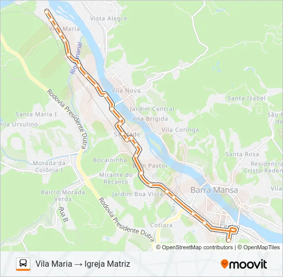 BM09 Bus Line Map