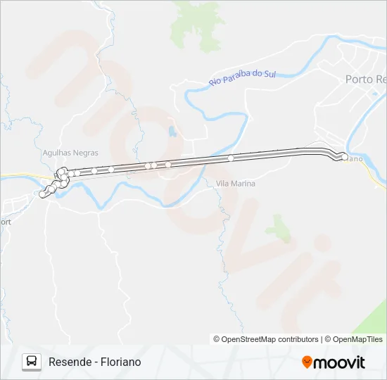 P503 Bus Line Map