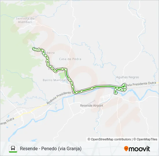 P530 Bus Line Map