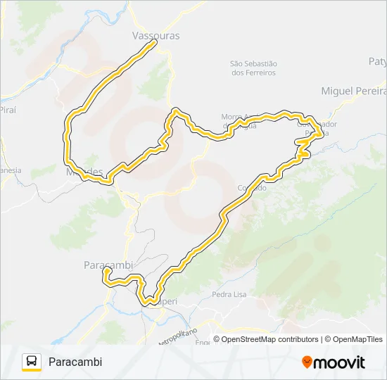 MP11A Bus Line Map
