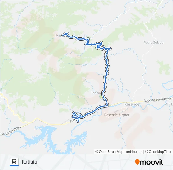 PE26 Bus Line Map