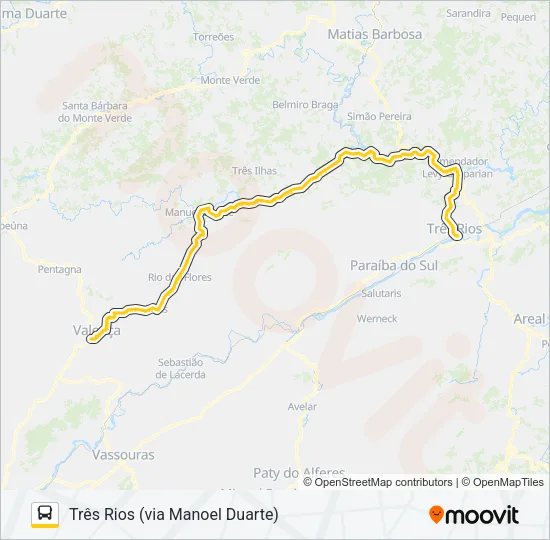 P210 Bus Line Map