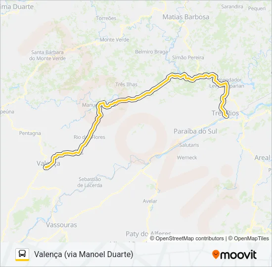 P210 Bus Line Map