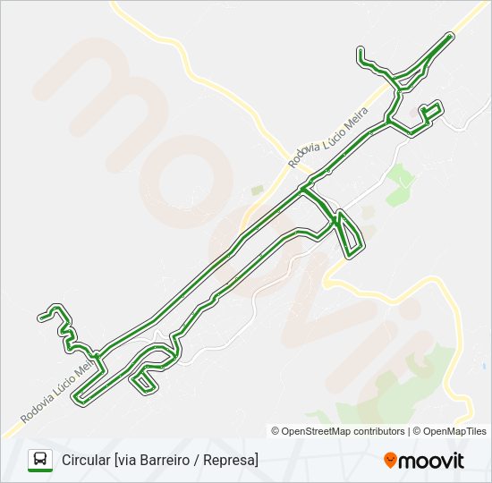 Mapa da linha C-04 de 