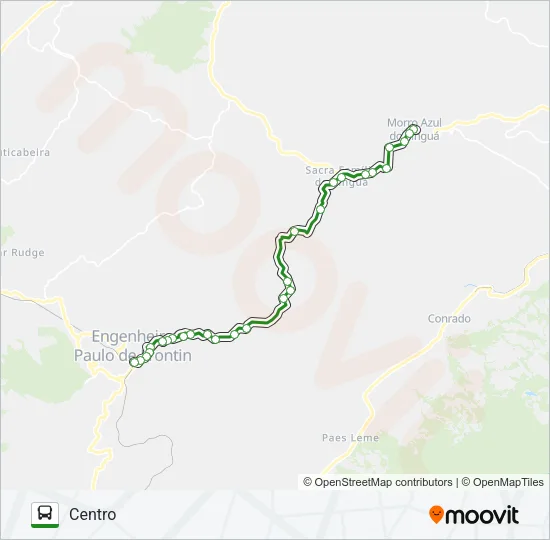 MORRO AZUL Bus Line Map