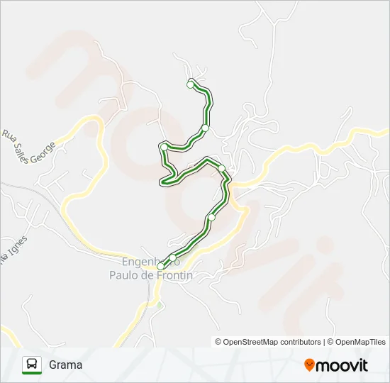 GRAMA Bus Line Map