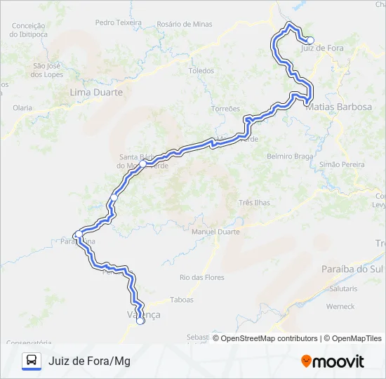 2330021 Bus Line Map