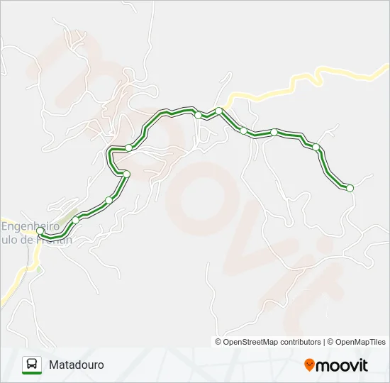 MATADOURO Bus Line Map