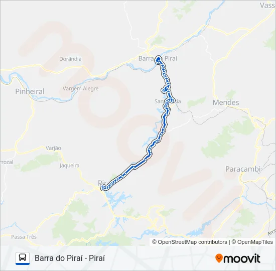 P175 Bus Line Map