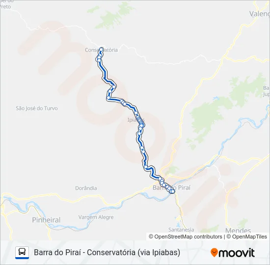 P430 Bus Line Map