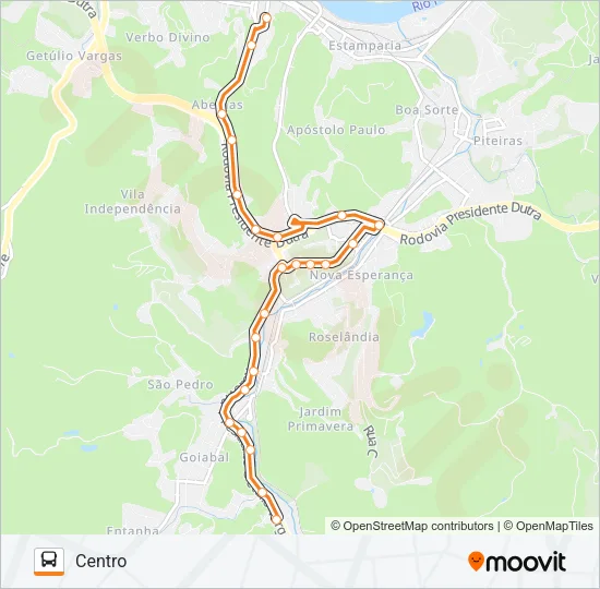 BM10 Bus Line Map