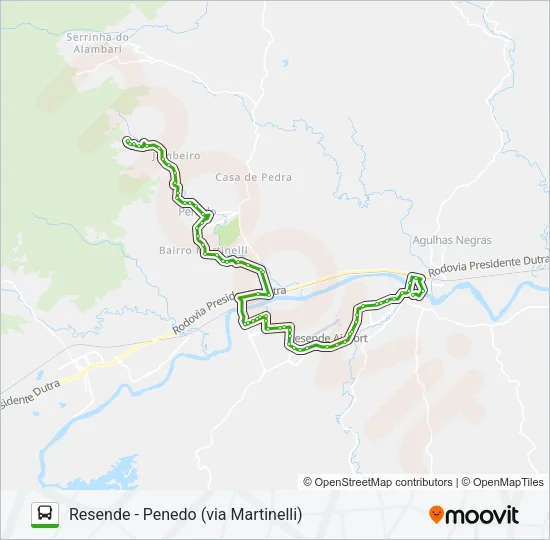 P531 Bus Line Map