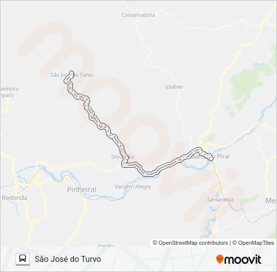 R02 Bus Line Map
