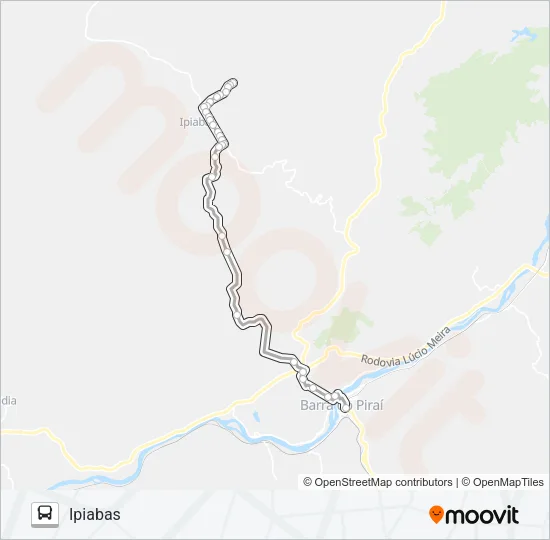 R01 Bus Line Map