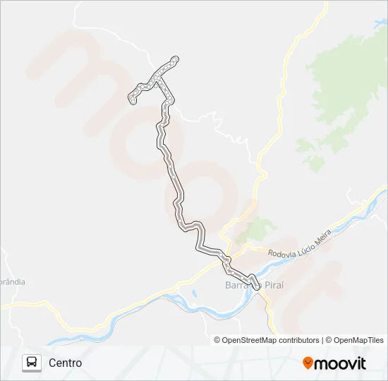 R01 Bus Line Map