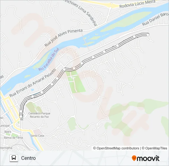 N0015 Bus Line Map