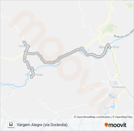 R09 Bus Line Map