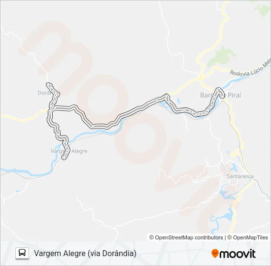 R09 Bus Line Map
