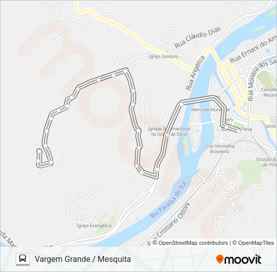 N009 Bus Line Map