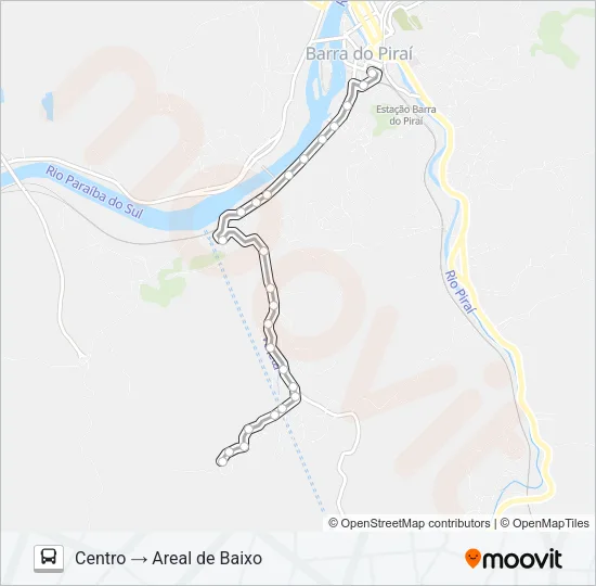 N001 Bus Line Map