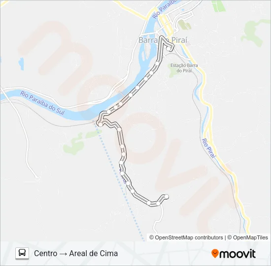 N001 Bus Line Map