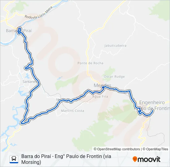 MP10 (PARCIAL) Bus Line Map