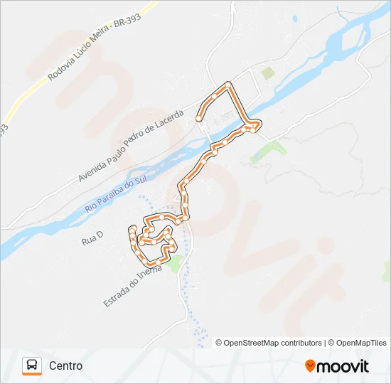 121 Bus Line Map