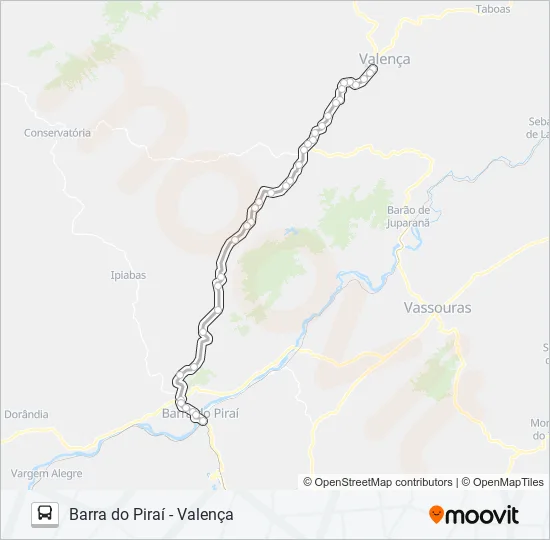 EXECUTIVO Bus Line Map