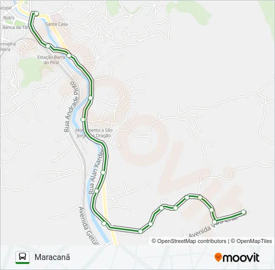 MARACANÃ Bus Line Map