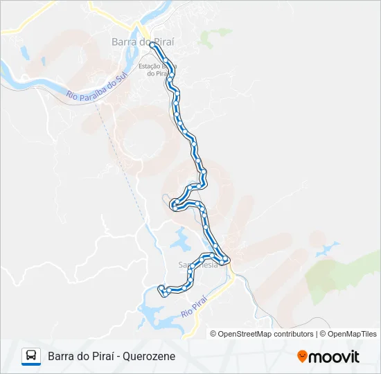 P460 Bus Line Map
