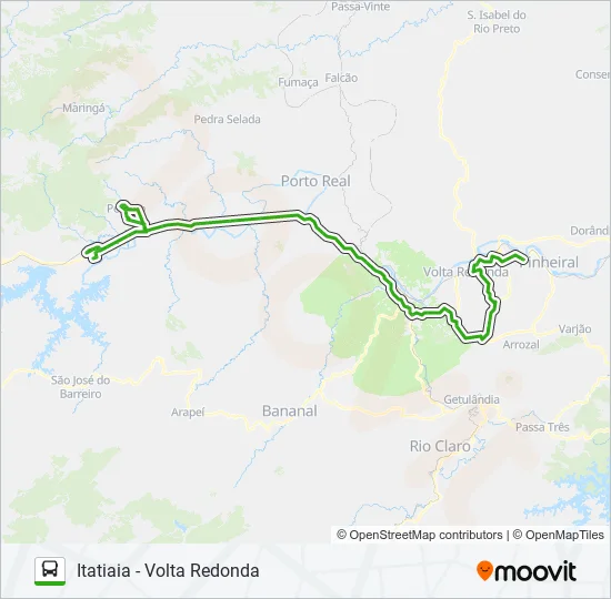 02 - FRETAMENTO Bus Line Map