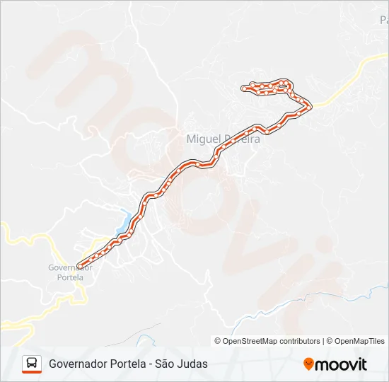 108 Bus Line Map