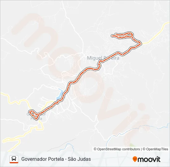 108 Bus Line Map